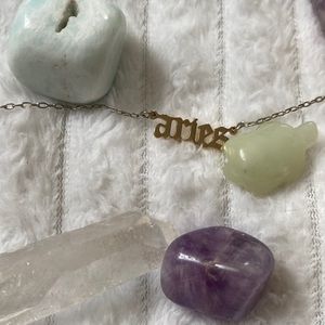 Aries necklace